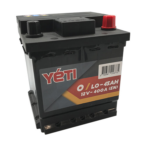YETI - Batteria auto 12V - 45AH 400A L0 (n°0)