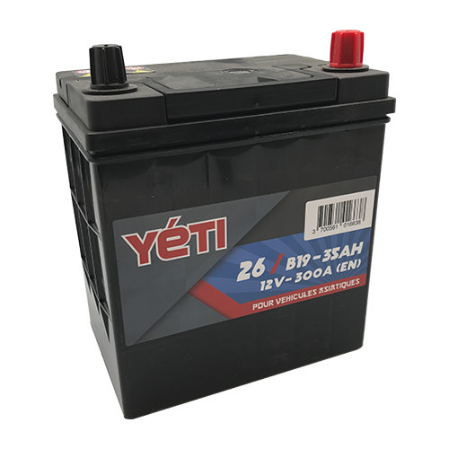 YETI - Batteria auto 12V 35AH 300A B19 (n°26)