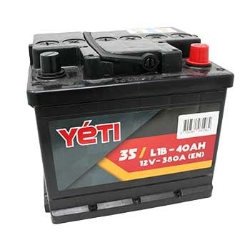 YETI - Batteria auto 12V 40AMP 380A 5 L1B (n°35)