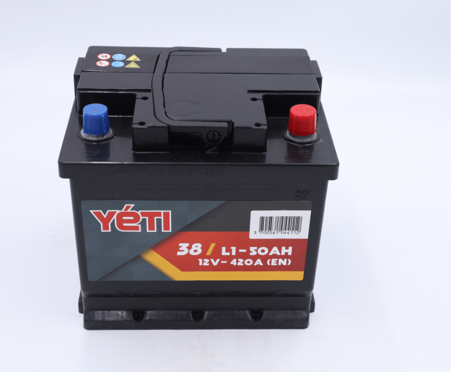 Accessori per l'auto : YETI - Batteria auto 12V 50AH 420A L1 (n°38)  23187429